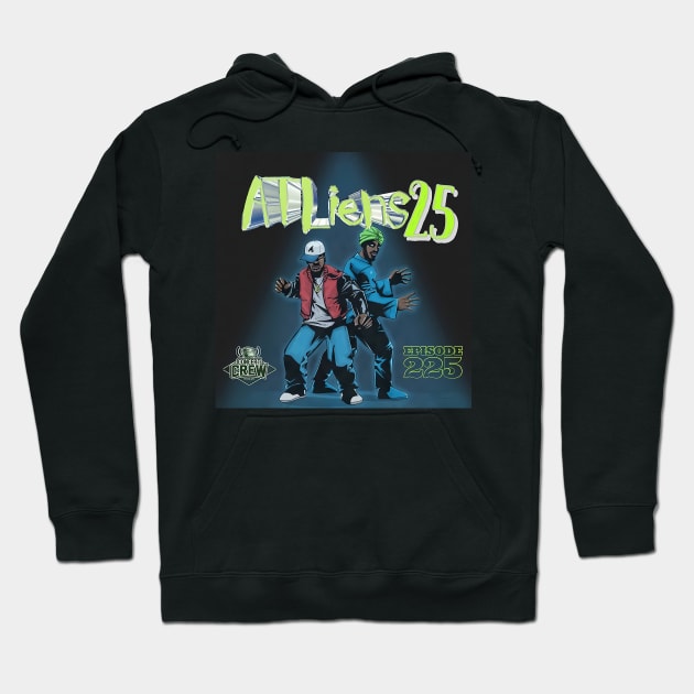 ATLIENS 25TH Hoodie by pinkcomics